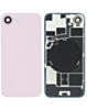 Back Glass with Frame and Wireless NFC Charging Flex and MagSafe Magnet for iPhone 17e (SOFT PINK) (OEM Pull A Grade)