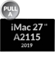 iMac 27" Retina 5K (A2115, Early 2019) (LM270QQ1 SDE1) LCD Assembly (OEM Pull A Grade) (Only Ground Shipping)