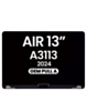 LCD Assembly for MacBook Air 13" (A3113 / 2024) (OEM Pull A Grade) (MIDNIGHT)