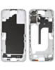 Middle Frame with Photo Capture Button and Small Parts for iPhone 16 Plus (WHITE) (US Version) (OEM Pull B Grade)