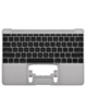 MacBook Retina 12" (A1534/ Mid 2017) Top Case with US Keyboard (SPACE GRAY) (OEM Pull B Grade)