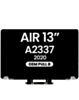 MacBook Air 13" Retina (A2337 / Late 2020) (M1) LCD Assembly (SPACE GRAY) (OEM Pull B Grade)