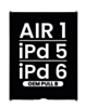 LCD Assembly for iPad 5 (2017) / iPad 6 (2018) / iPad Air 1 (OEM Pull B Grade)