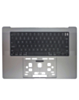 Top Case with US Keyboard (SPACE GRAY) for MacBook Pro 16" (A2485 / Late 2021) / (A2780 / Late 2023) / (A2991/ Late 2023)(OEM Pull C Grade)