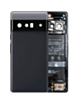Frame with Small Parts Pre-Installed for Google Pixel 6 Pro (STORMY BLACK) (OEM Pull C Grade) (Only Ground Shipping)