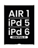 LCD Assembly for iPad 5 (2017) / iPad 6 (2018) / iPad Air 1 (OEM Pull C Grade)
