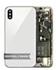 Back Housing Frame with Small Components Pre-Installed for iPhone XS (SILVER) (OEM Pull C Grade) (Only Ground Shipping)