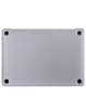 MacBook Retina 12" (A1534/ Mid 2017) Bottom Case (SPACE GRAY) (OEM Pull D Grade)