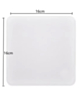 Soft Fiber Polishing Cloth for Apple Screens (16cm / 16cm) Washable and Reusable (Not Returnable)
