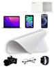 Soft Fiber Polishing Cloth for Apple Screens (16cm / 16cm) Washable and Reusable (Not Returnable)