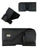 EVO 6.9" Horizontal Nylon Pouch Case with Earbuds Leather Pouch (Only Ground Shipping)