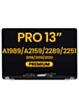 LCD Assembly (SPACE GRAY) (Premium) for MacBook Pro 13" (A1989 / Late 2018 / Early 2019) (A2159 / Mid 2019) (A2289 / A2251 / Mid 2020)