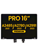 LCD Assembly (SILVER) (Premium) for MacBook Pro 16" (A2485 / Late 2021) / (A2780 / Late 2023 / (A2991 / Late 2023)