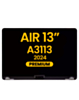 LCD Assembly (SPACE GRAY) (Premium) for MacBook Air 13" (A3113 / 2024)