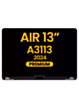 LCD Assembly (MIDNIGHT) (Premium) for MacBook Air 13" (A3113 / 2024)