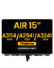 LCD Display Only for MacBook Air 15" (A3114 / 2024) / (A2941 / Mid 2023) / (A3241 / 2025)