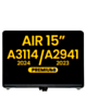 LCD Assembly (SILVER) (Premium) for MacBook Air 15" (A3114 / 2024) / (A2941 / Mid 2023)