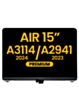 LCD Assembly (STARLIGHT) (Premium) for MacBook Air 15" (A3114 / 2024) / (A2941 / Mid 2023)