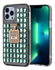 Crystal Stones Case with Perfume Adornment - GREEN for iPhone XR (Only Ground Shipping)