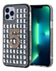 Crystal Stones Case with Five Adornment - CLEAR for iPhone 7G / 8G / SE 2020 (Only Ground Shipping)