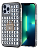Crystal Stones Case with Bag Adornment - CLEAR for iPhone XR (Only Ground Shipping)