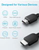 Ultra High Speed HDMI to HDMI Cable 2.1 (8K / 4K @ 120Hz / 48Gbps)(6FT) For PlayStation 5 / Xbox Series X / Xbox Series S / 4K Gaming TVs (Only Ground Shipping)