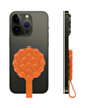 Silicone Suction Phone Holder with Handle Suitable - ORANGE (Only Ground Shipping)