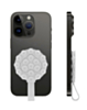 Silicone Suction Phone Holder with Handle Suitable - WHITE (Only Ground Shipping)