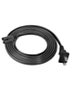 AC Power Cord for Xbox One S and X, Series S and X, PS4, PS4 Slim, PS5, PS3 Slim (2.5A)
