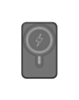 MagSafe Foldable Magnetic Power Bank (BLACK) 15W Wireless / 20W PD Power Bank with USB-C (5000 mAh) (Only Ground Shipping)