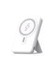 MagSafe Foldable Magnetic Power Bank (WHITE) 15W Wireless / 20W PD Power Bank with USB-C (5000 mAh) (Only Ground Shipping)