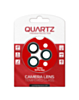 QUARTZ HD Tempered Glass with Glitter Diamond Camera Lens for iPhone 16 Pro / 16 Pro Max Back Camera (BLACK)