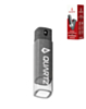 QUARTZ Portable Screen Cleaner with Microfiber Coated Body and Acrylic Cover