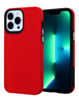 iPhone 13 Mini Shock Absorption Protective Dual Layer Case - RED (Only Ground Shipping)
