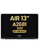 LCD Assembly (MIDNIGHT) (Refurbished) for MacBook Air 13" (A2681 / Mid 2022)
