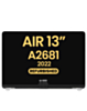 LCD Assembly (SILVER) (Refurbished) for MacBook Air 13" (A2681 / Mid 2022)