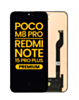 OLED Assembly without Frame for Xiaomi Poco M8 Pro 5G / Redmi Note 15 Pro+ 5G (Premium)