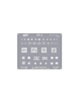 MaAnt BGA Reballing Stencils For Galaxy A60-A90 A10S / A605F / A705 / A902F Series