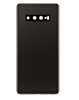 Back Glass with Camera Lens and Adhesive for Galaxy S10 (NO LOGO) (CERAMIC BLACK)