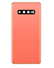 Buy the back glass with camera lens for Galaxy S10 US and International in Flamingo Pink, service pack.