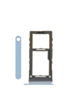 Stock up on the single SIM card tray for Galaxy S10E, S10 Plus, or S10 in blue.