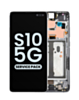 OLED Assembly with Frame for Galaxy S10 5G (G977) (MAJESTIC PRISM BLACK) (Service Pack)