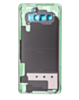 Back Glass with Camera Lens and Adhesive for Galaxy S10 5G G977 (NO LOGO) (MAJESTIC BLACK)