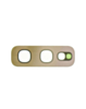 Back Camera Lens with Adhesive for Galaxy S10E (Glass Only) (GOLD / SILVER) (Pack of 10)