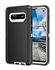 Heavy Duty Case for Galaxy S10E (BLACK & WHITE) (Only Ground Shipping)