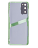 Back Cover Glass with Camera Lens and Adhesive for Galaxy S20 (G980 / G981) (No Logo) (Cosmic Black)