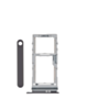 Dual Sim Card Tray for Galaxy S20 (G981) / S20 Plus (G986) / S20 Ultra (G988) (Cosmic Gray)