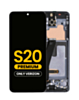 OLED Assembly with Frame for Galaxy S20 (G980 / G981) (Verizon UW) (Cosmic Black) (Premium)