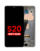 OLED Assembly with Frame for Galaxy S20 (G980 / G981) (Not Compatible with Verizon) (Cosmic Black) (Aftermarket Plus Soft)