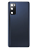 Back Cover Glass with Camera Lens and Adhesive for Galaxy S20 FE (G780 / G781) (No Logo) (Cloud Navy)